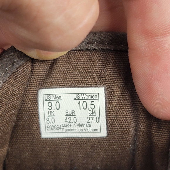 Vans Ludlow Military Grey Brown Leather Low Top Sneakers Shoes Mens 9 - Picture 10 of 10